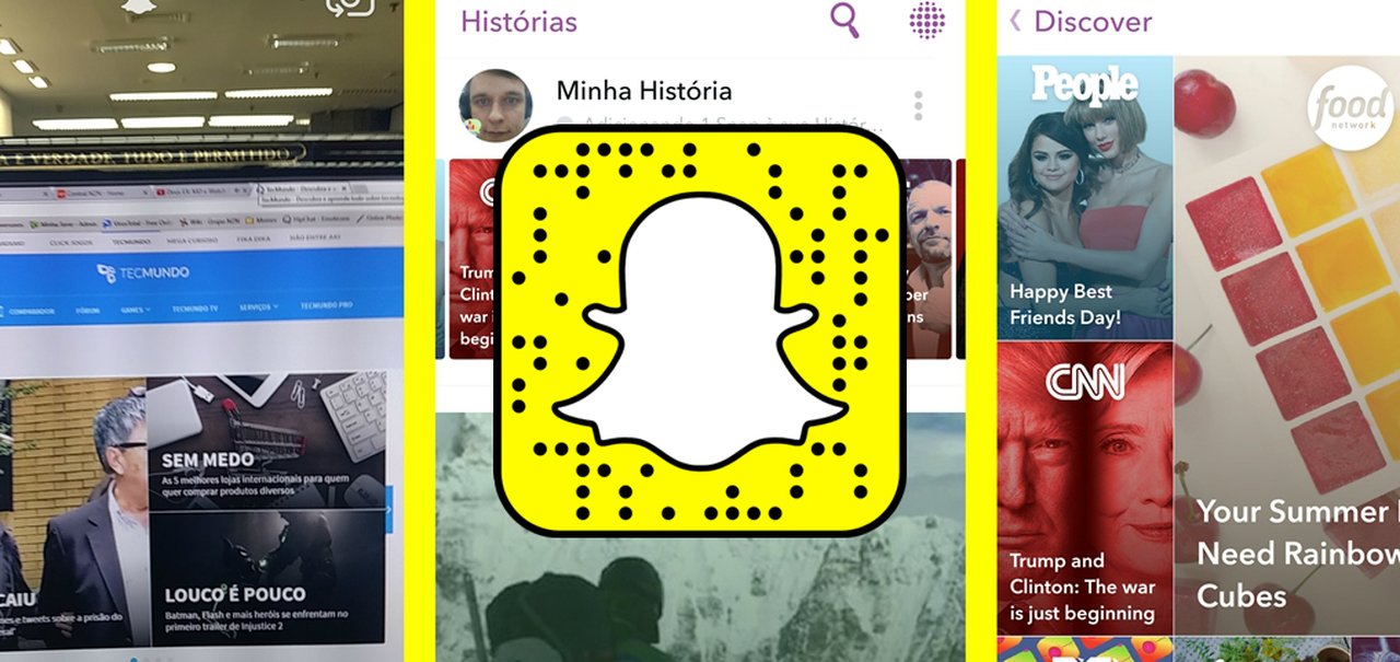 Atualização do Snapchat traz destaque para função Discovery e mais mudanças