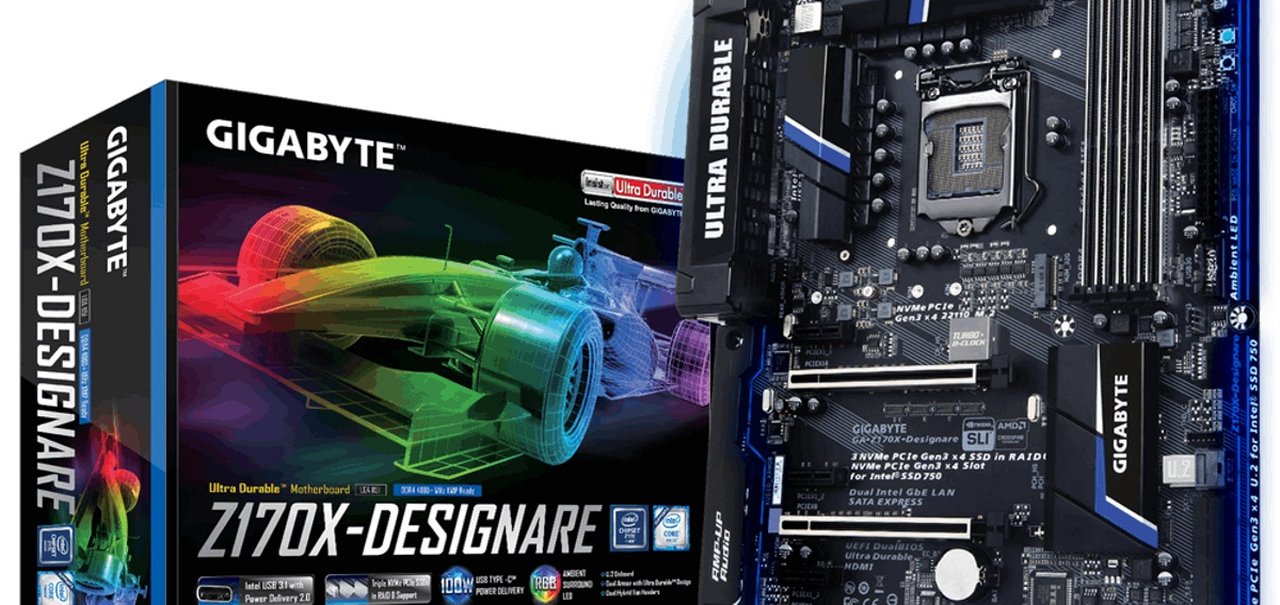 Gigabyte anuncia novas placas-mães X99 e Série 10 Designare