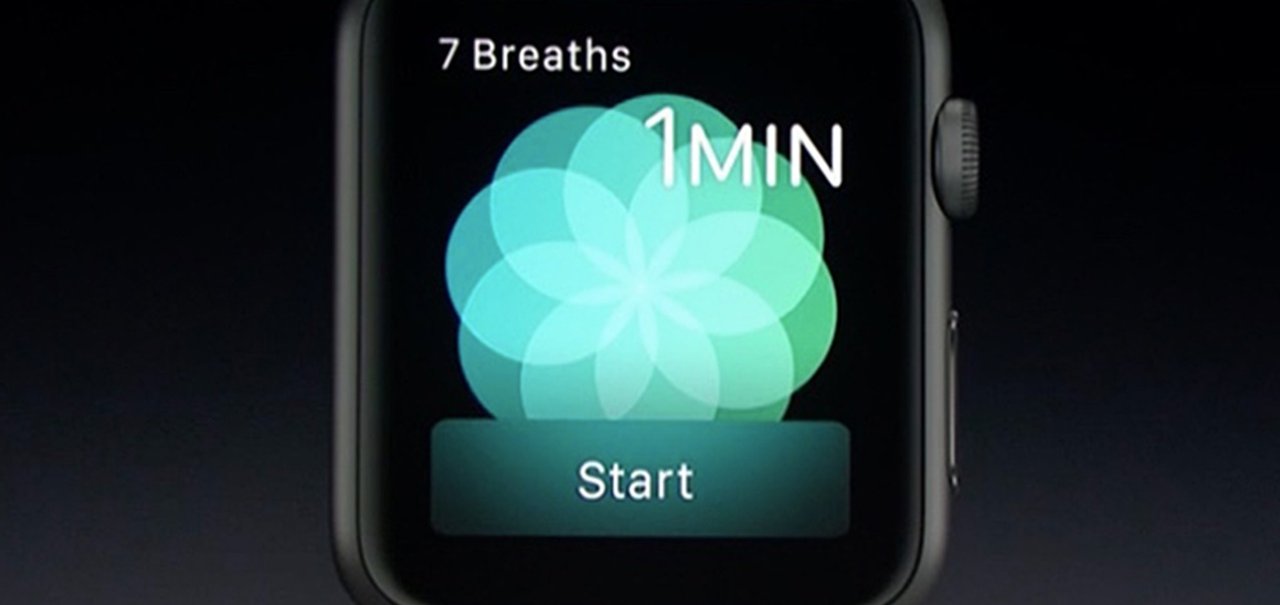 Apple Watch: respire fundo com o novo app 'Breathe'