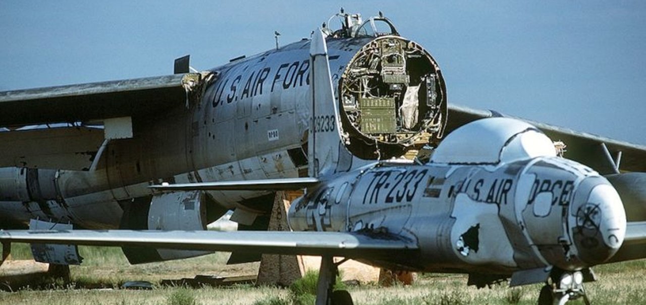 Cemitério de metal: o que acontece quando um avião é aposentado?