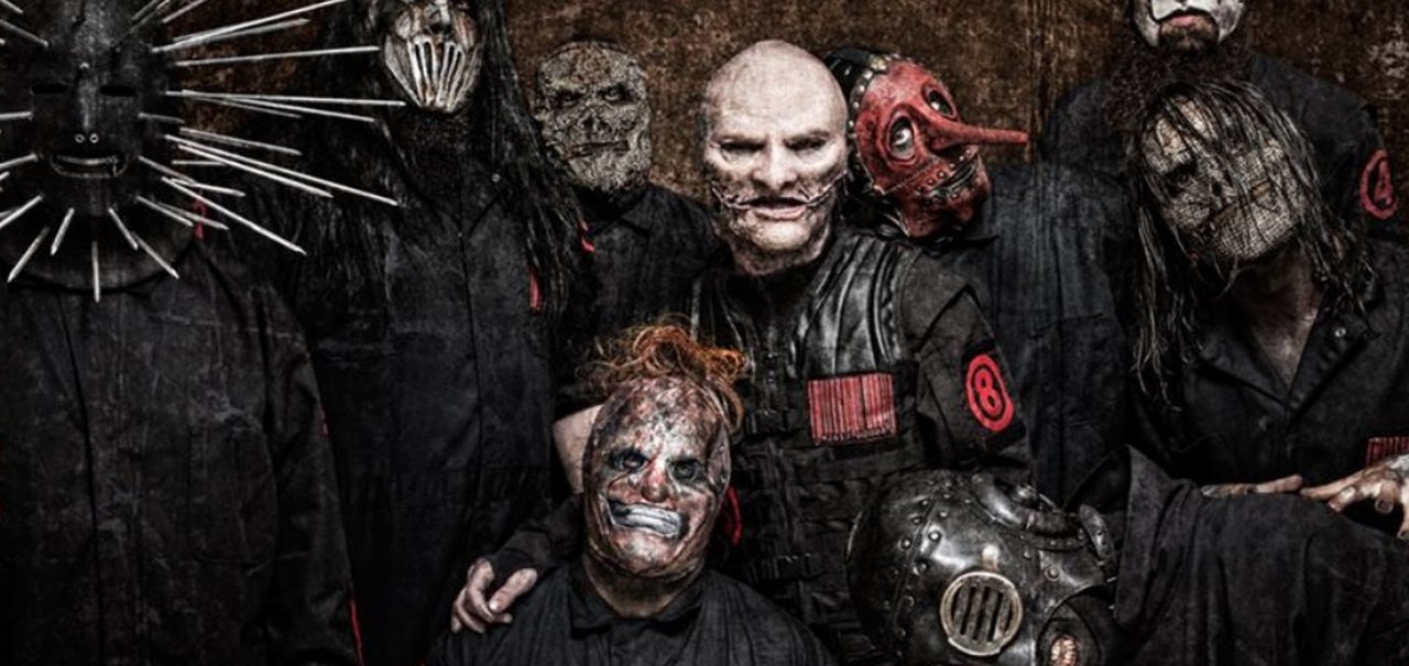 Lição do dia: não use o celular na primeira fila de um show do Slipknot