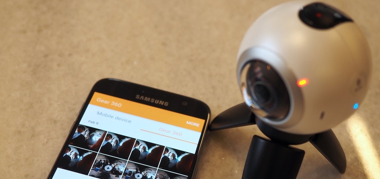 Aprenda a controlar o Gear 360 da Samsung usando qualquer smartphone