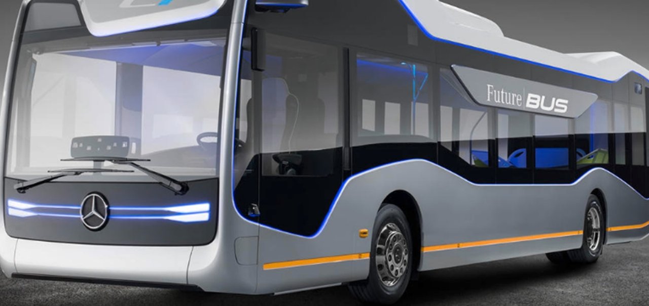 Ônibus semiautônomo da Mercedes-Benz pode ser futuro do transporte público