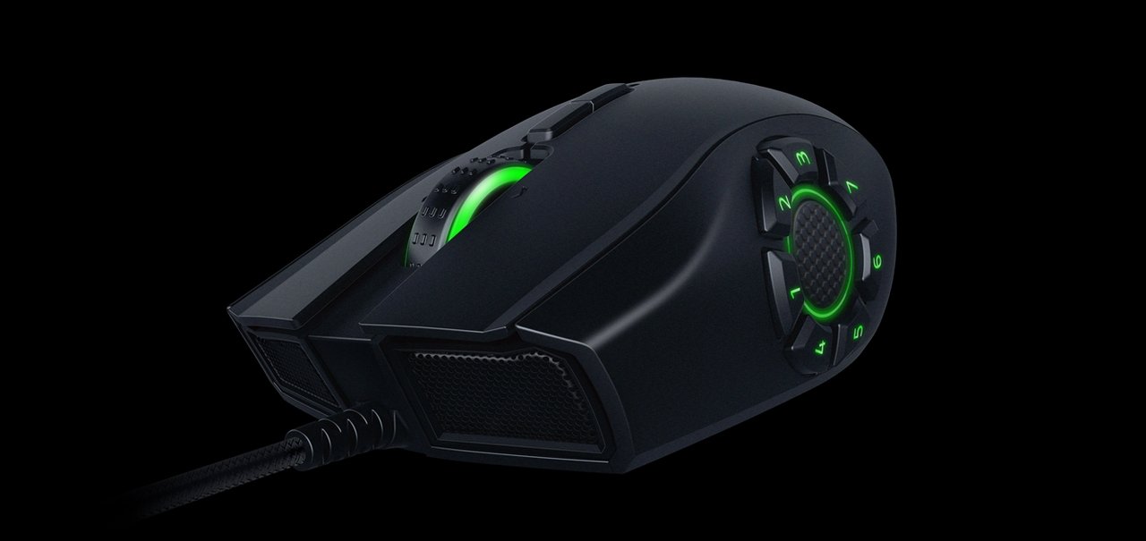 Ambicioso, mouse gamer Razer Naga Hex V2 chega ao Brasil em agosto