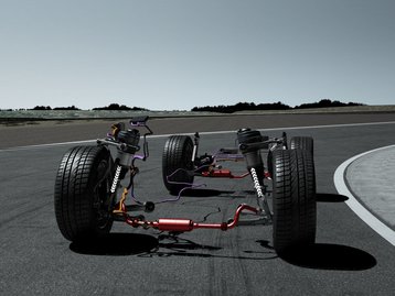 Audi está desenvolvendo suspensão que vai recarregar seus carros elétricos