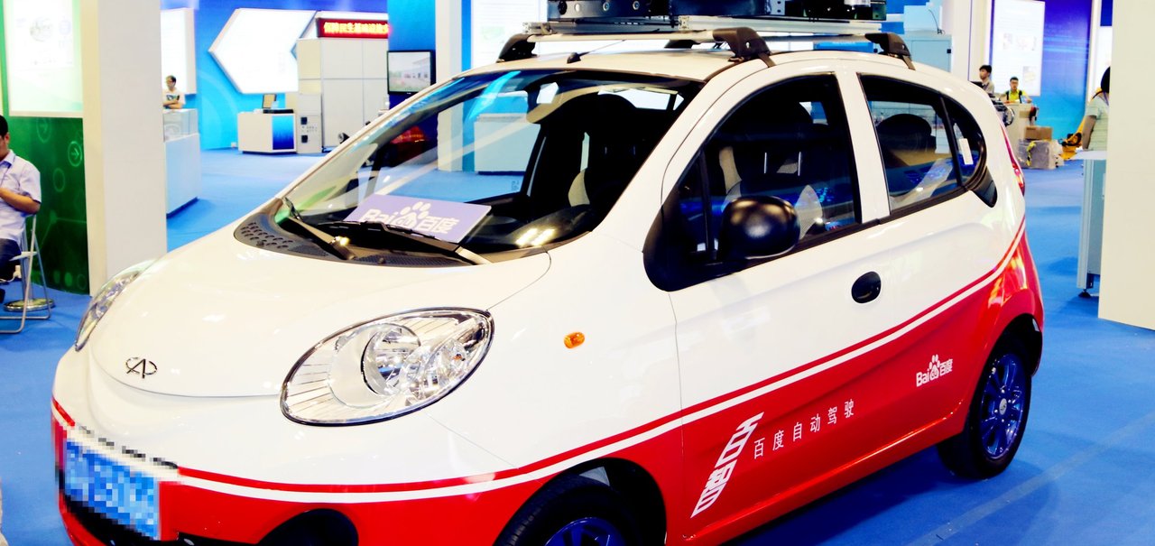 Baidu mostra modelo que será usado como seu protótipo de carro autônomo