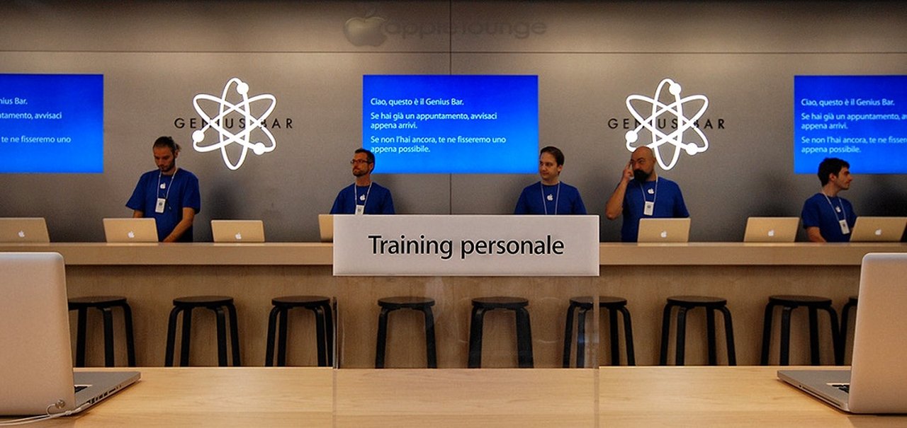 Engenheiro líder na Apple é rejeitado para trabalhar na Genius Bar