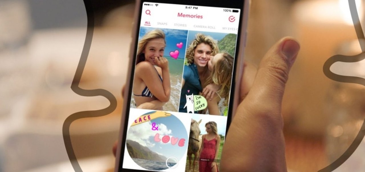 Snapchat: como fazer o backup das memórias e adicionar senhas aos snaps
