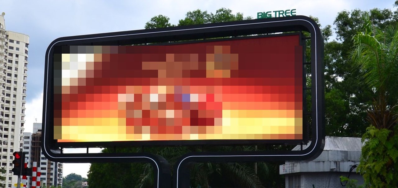 Mais telão, mais pornô: Indonésia também sofre com ‘outdoor pervertido’