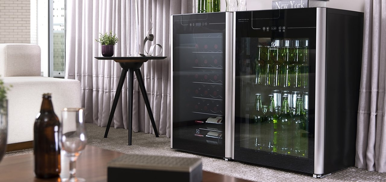 Elegante e tecnológica, nova cervejeira da Electrolux custa R$ 3 mil