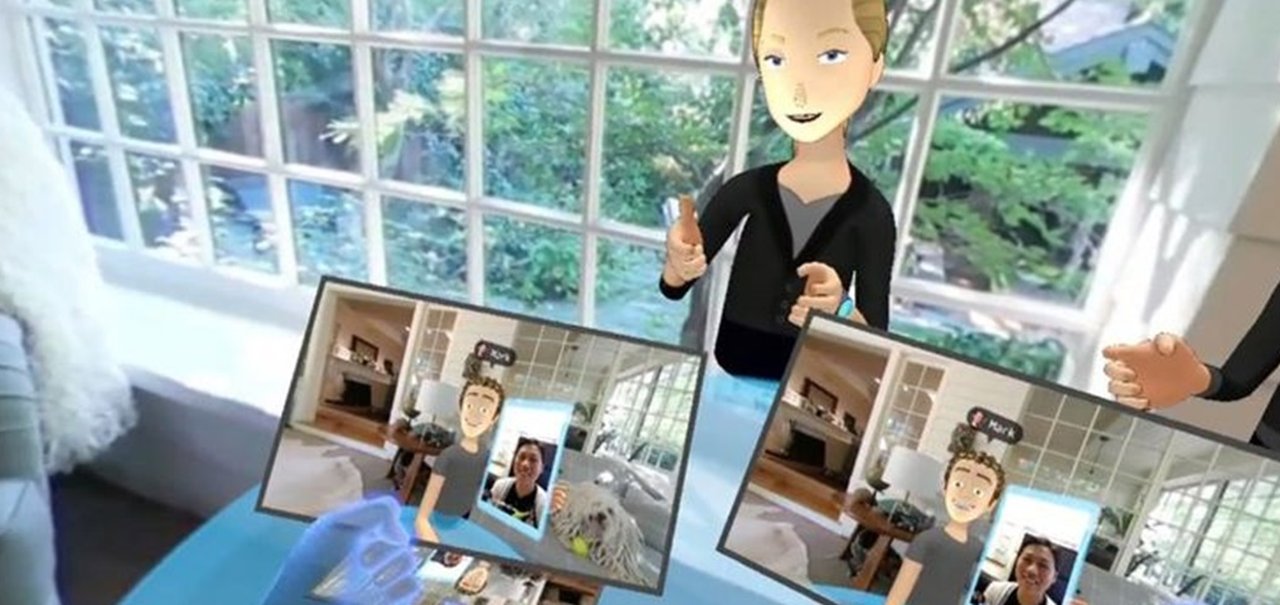 Futuro já? Mark Zuckerberg mostra app VR para interagir com outras pessoas