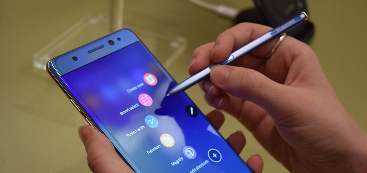 Samsung está instalando pontos de troca do Galaxy Note 7 em aeroportos