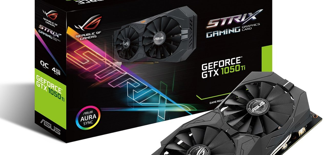 ASUS anuncia novas placas de vídeo GeForce GTX 1050 com NVIDIA Pascal