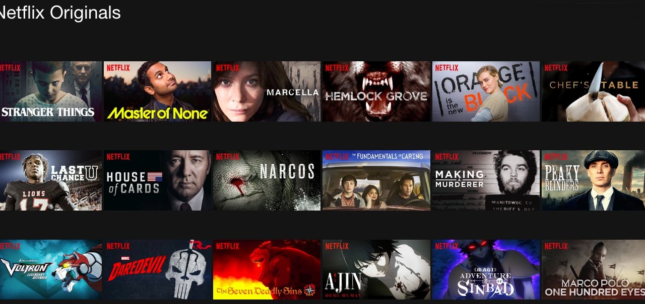 Conteúdo original da Netflix agrada mais do que restante do catálogo