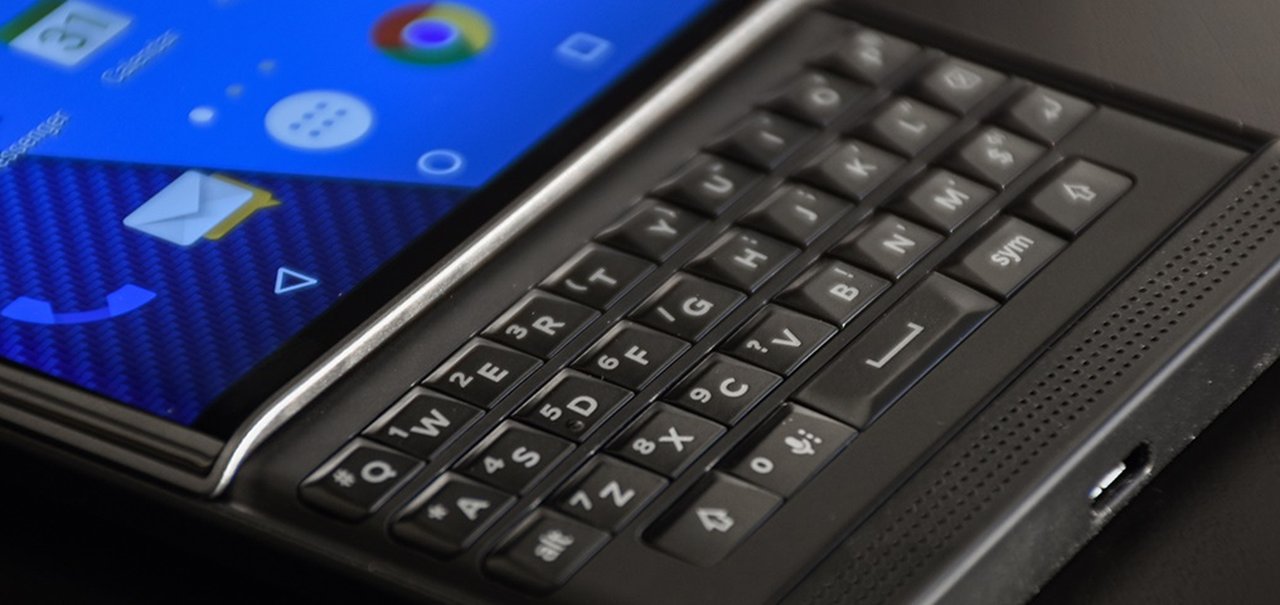 BlackBerry deve lançar novo smartphone com teclado físico muito em breve