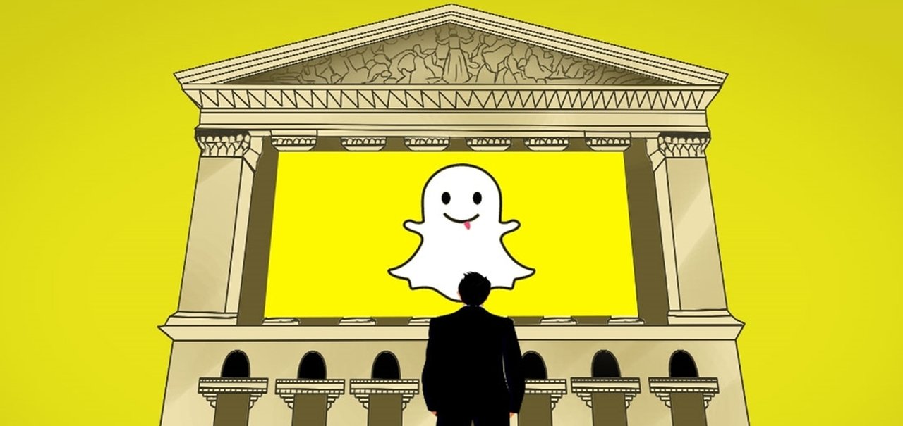 Snapchat entra com pedido secreto de abertura de ações nos EUA