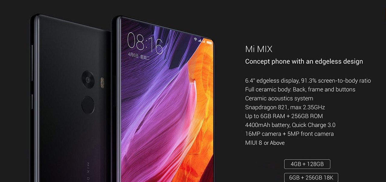 Sabe o grandão Xiaomi Mi MIX? A possível versão menor se chamará Nano