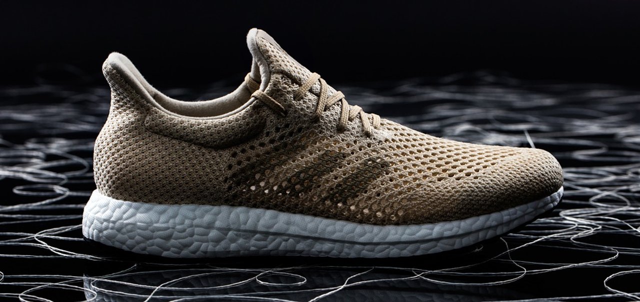 Adidas lança primeiro tênis de performance criado com fibra biodegradável