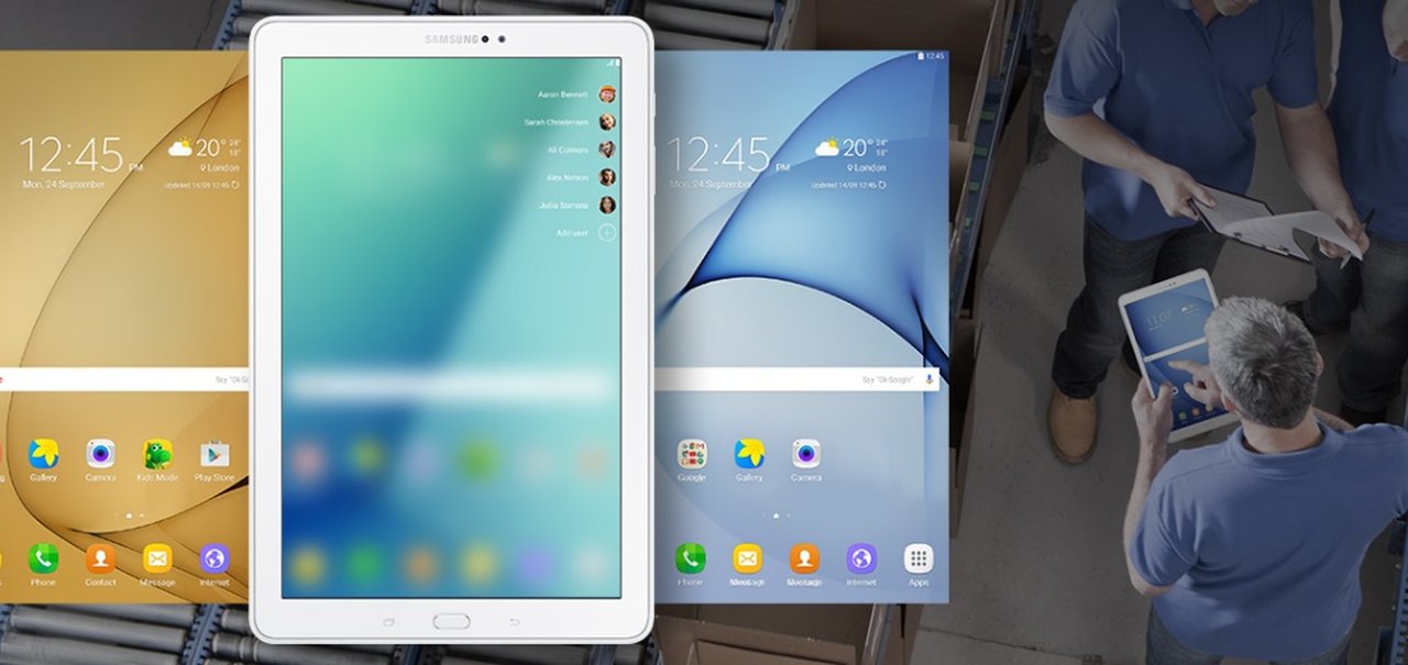 Samsung Galaxy Tab A 2016 chega ao Brasil com S Pen e hardware de ponta