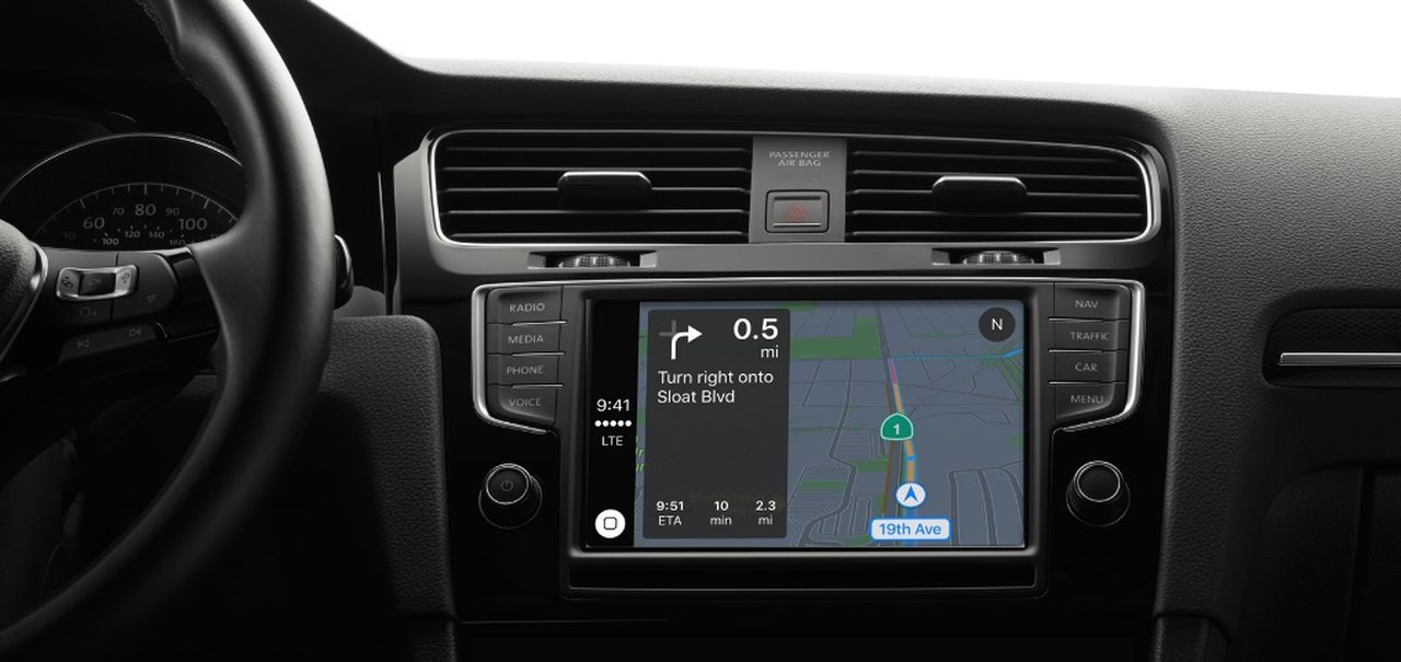 Sistema CarPlay da Apple já está disponível em mais de 200 carros