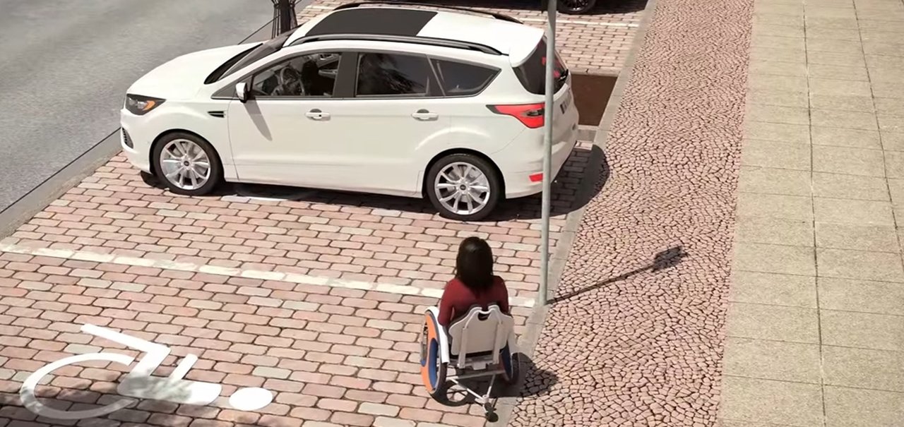 Cadeira de rodas que se guarda sozinha no carro é nova patente da Ford