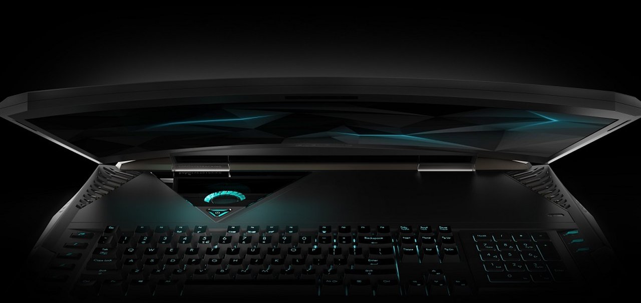 Acer Predator 21X é um notebook monstruoso de tela curva por US$ 9 mil 