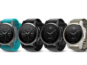 Smartwatch Fenix 5 da Garmin traz navegação por satélite em design compacto