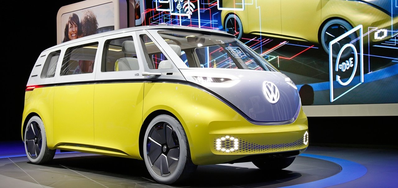 VW exibe 'sucessor espiritual' autônomo e elétrico da Kombi, o I.D. Buzz