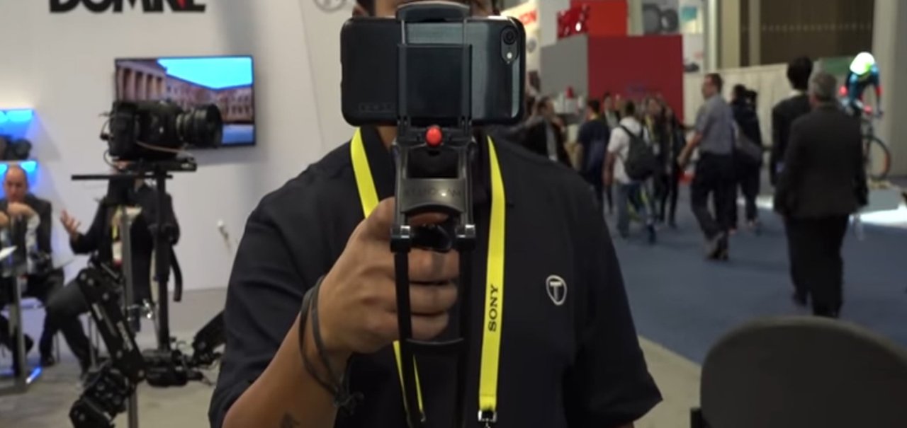 Steadicam demonstra estabilizador para câmeras mobile na CES 2017