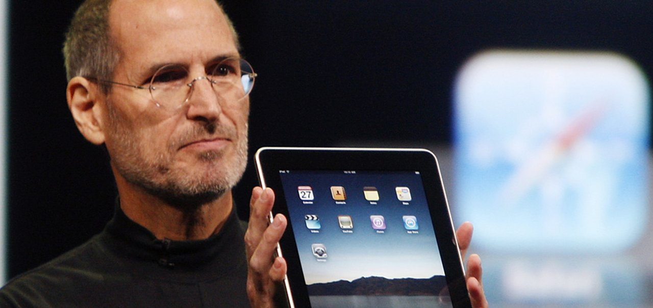 Há exatamente sete anos, Steve Jobs apresentava o primeiro iPad ao mundo