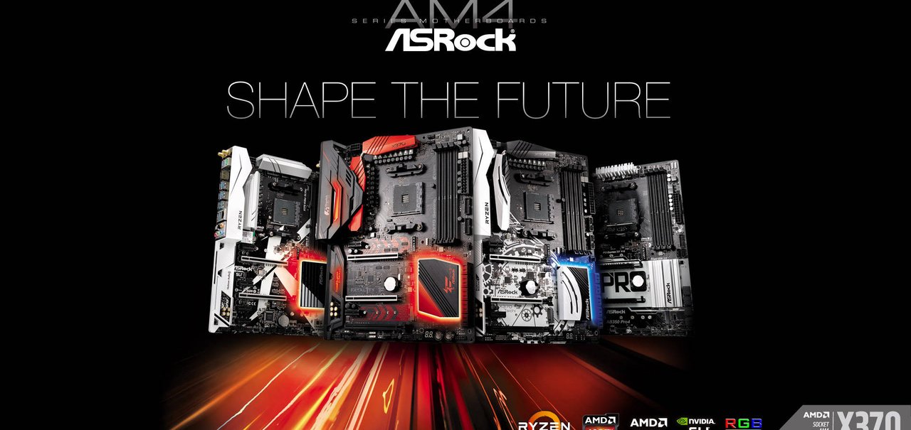 ASRock lança a primeira linha de placas-mães compatíveis com a AMD Ryzen