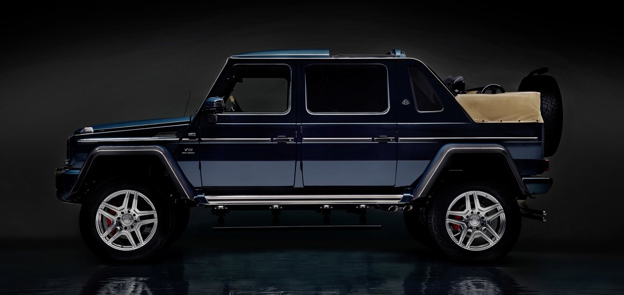 Mercedes-Maybach G650 Landaulet é a picape perfeita pro “safári ostentação”