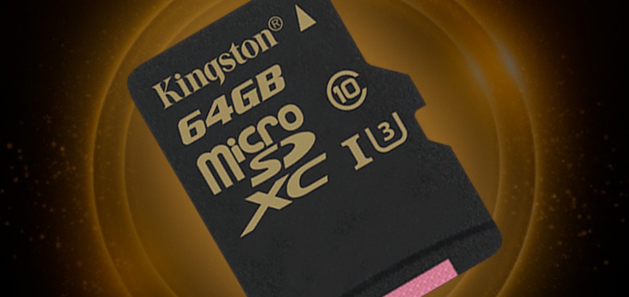 Kingston amplia linha de cartões e lança novos microSD Gold classe 3