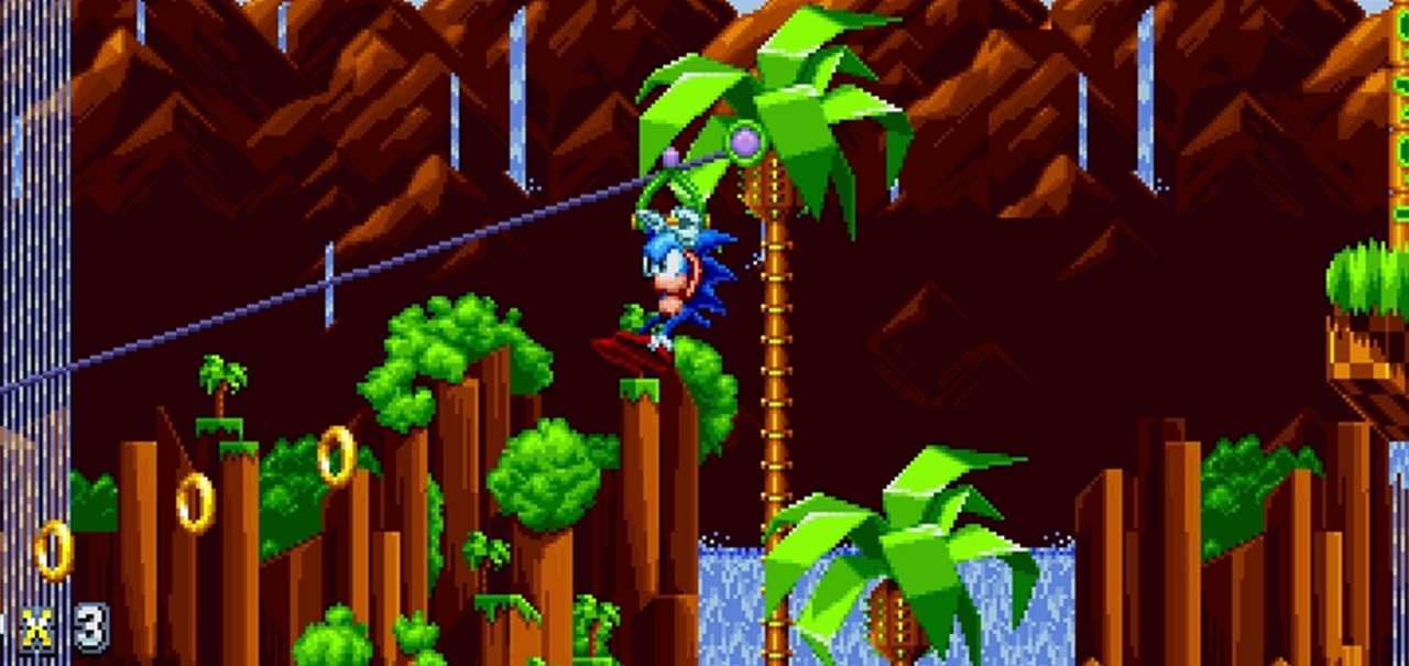 Sega divulga vídeo com fase nova de Sonic Mania inspirada em nível clássico