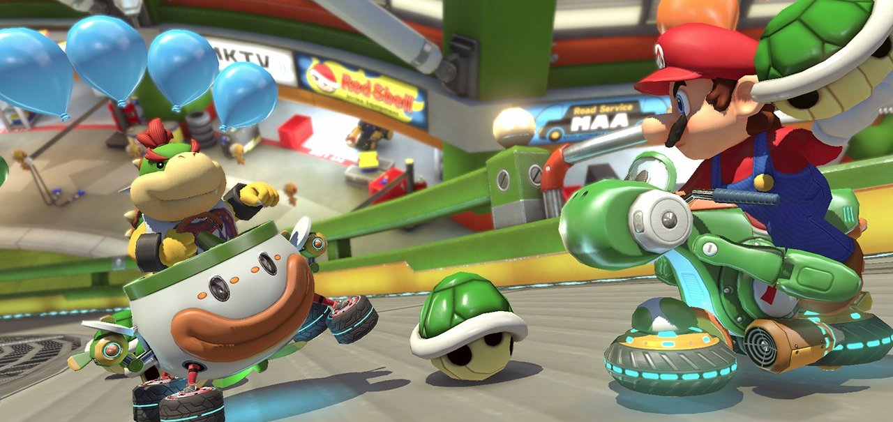 Turbinado! Mario Kart 8 Deluxe rodará em 1080p e 60 fps no Switch em dock