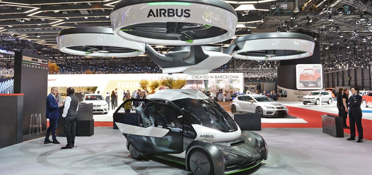 Airbus e Italdesign desenvolvem híbrido entre carro e helicóptero