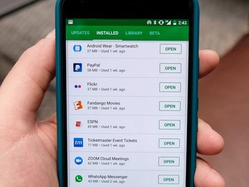 Google Play Store muda interface para filtrar apps pouco utilizados