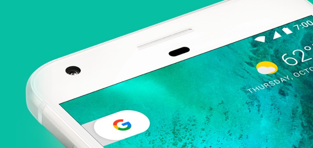 Render do Google Pixel 2 mostra aparelho com câmera dupla e bordas menores