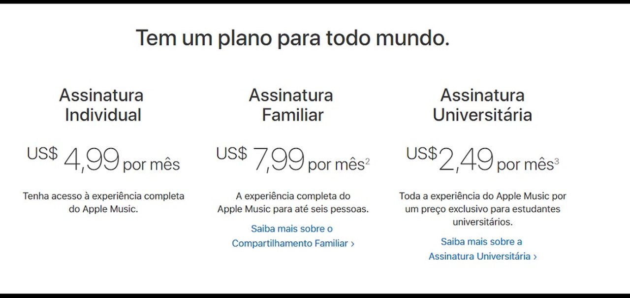 Apple Music começará a cobrar usuários brasileiros em Real