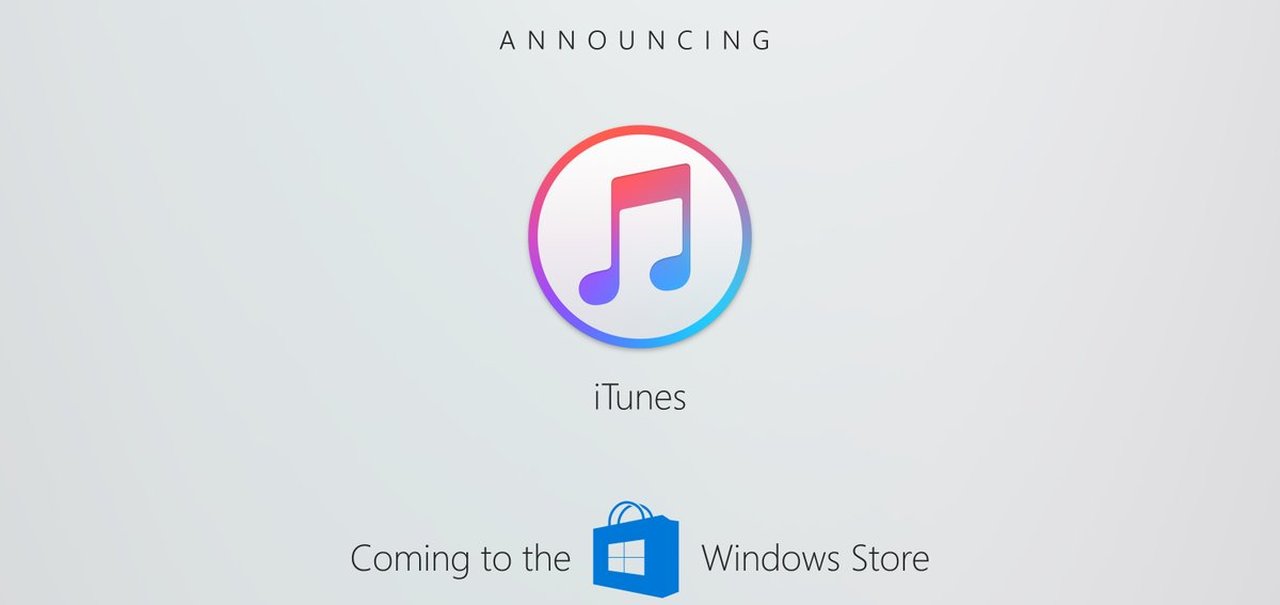 Surpresa: iTunes ganhará aplicativo oficial na Windows Store