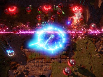 Dos criadores de Resogun, Nex Machina chega ao PC e PS4 em junho