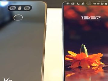 Conceito do LG V30 mostra um smartphone praticamente sem borda