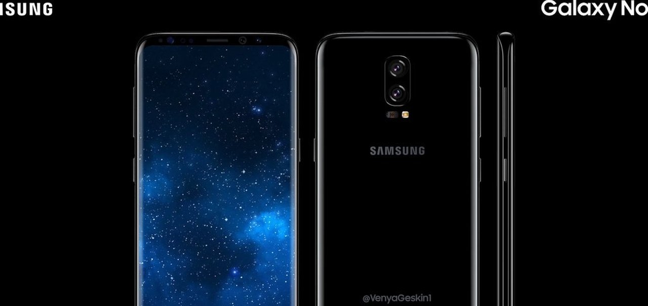 Vazam esquemas de produção do novo Samsung Galaxy Note 8