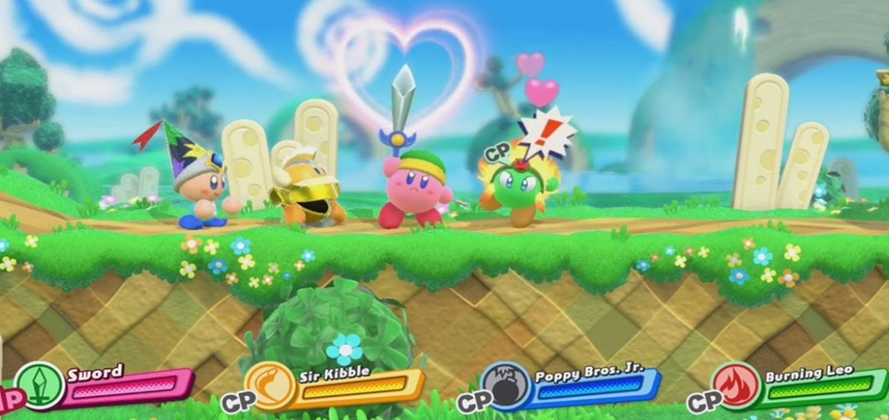 Kirby está de volta em um novo jogo multiplayer para Switch