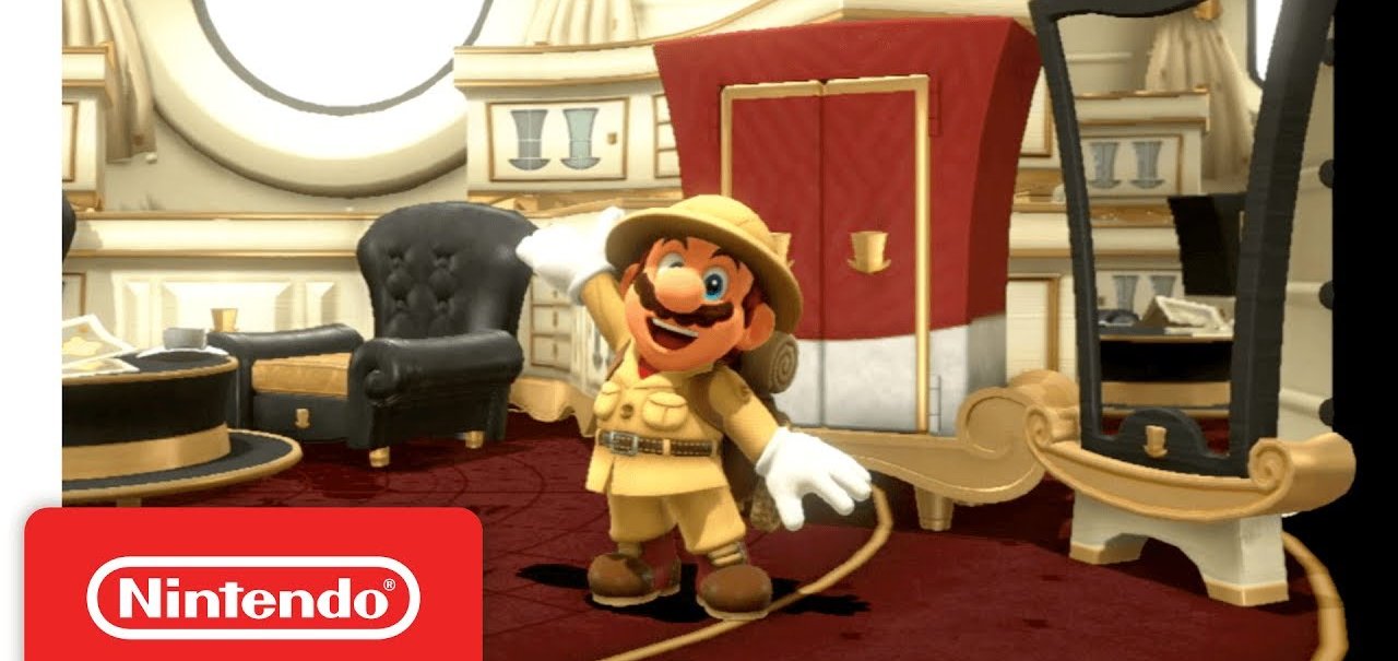 Gostou de Super Mario Odyssey? Veja 50 minutos do fantástico gameplay