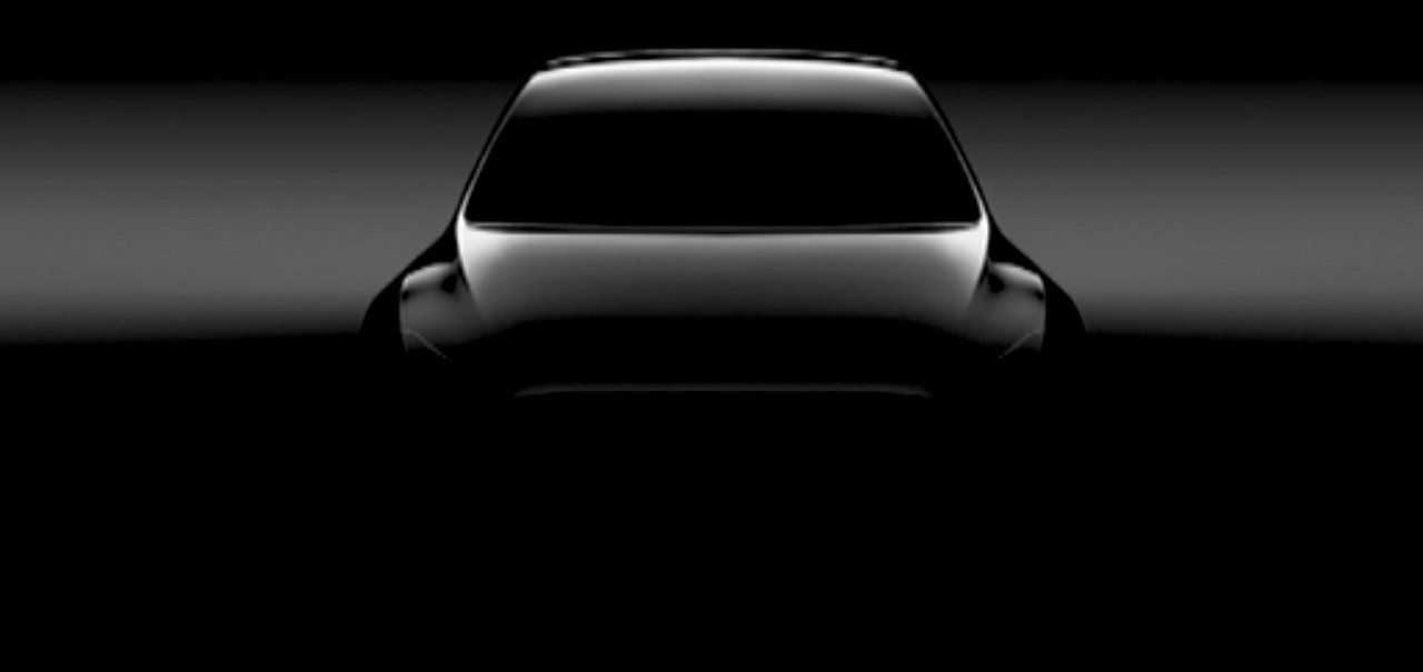 Tesla mostra primeiro teaser de possível Model Y