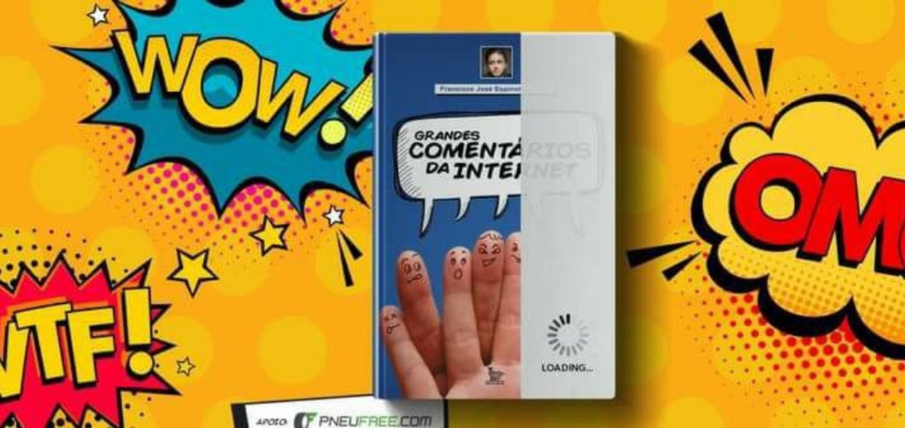 'Melhor comentarista da internet' lança livro com seus maiores sucessos