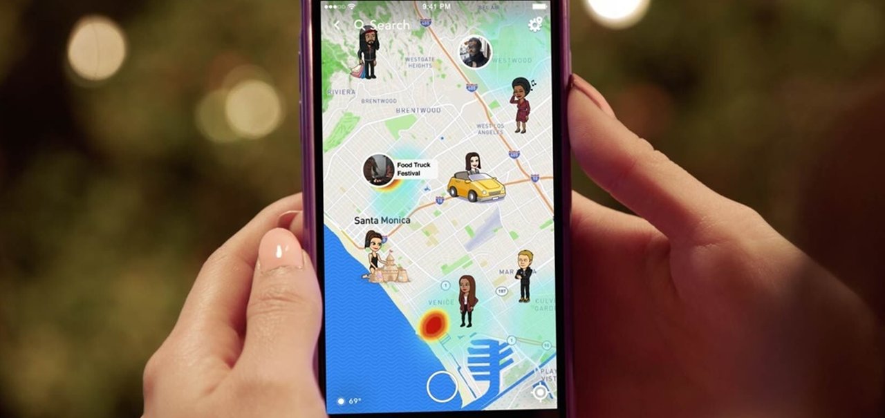 Snap Map: veja recurso do Snapchat que compartilha localização com amigos