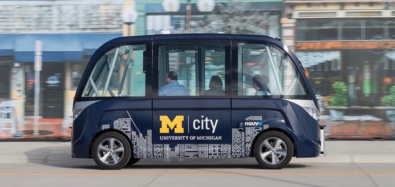 Universidade de Michigan será a primeira a usar ônibus autônomo em campus