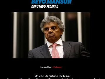 'Invadi por diversão', diz hacker que alterou site do deputado Beto Mansur